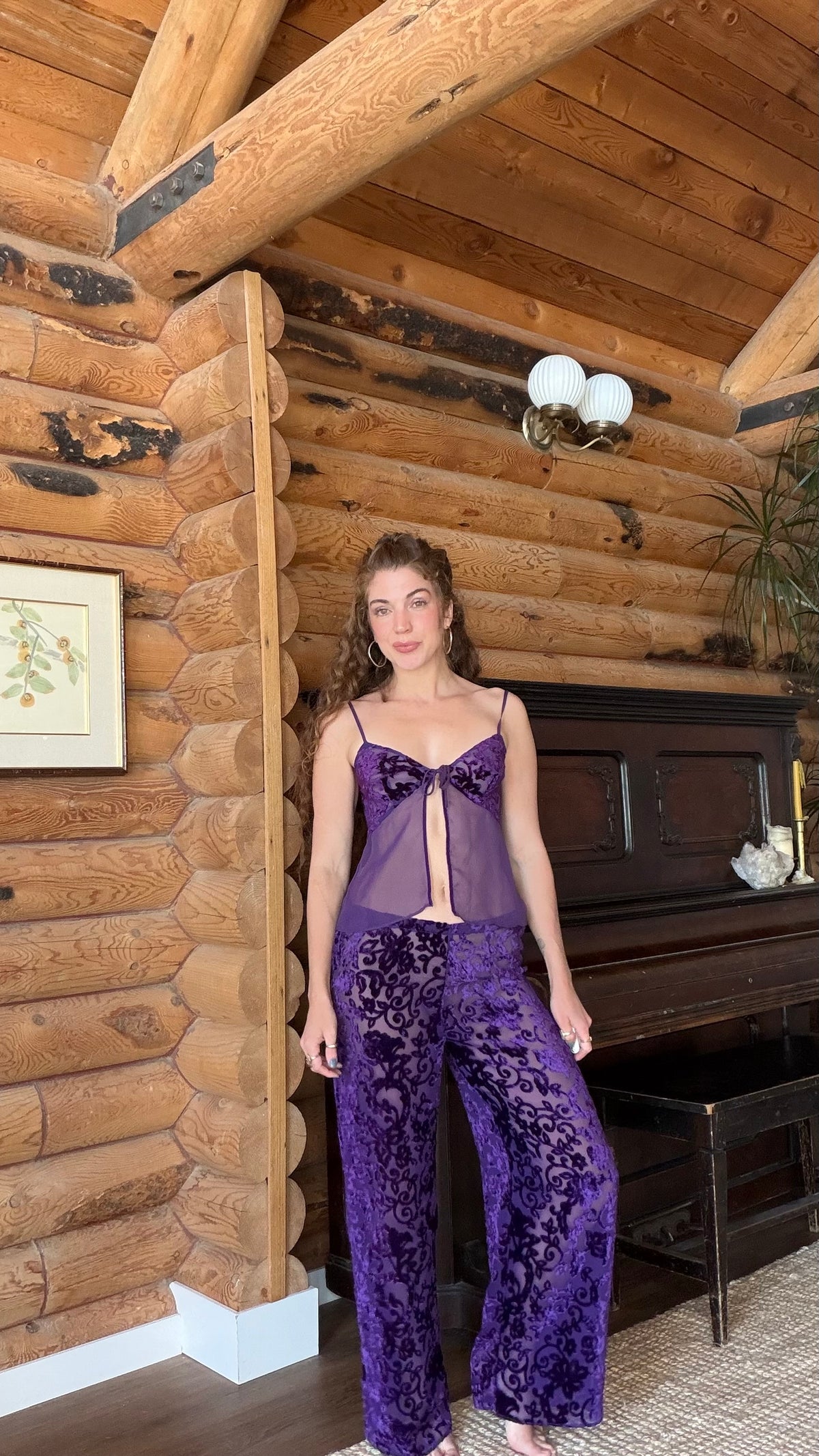 Rare 1990s Frederick’s of Hollywood Velvet Fairy Set