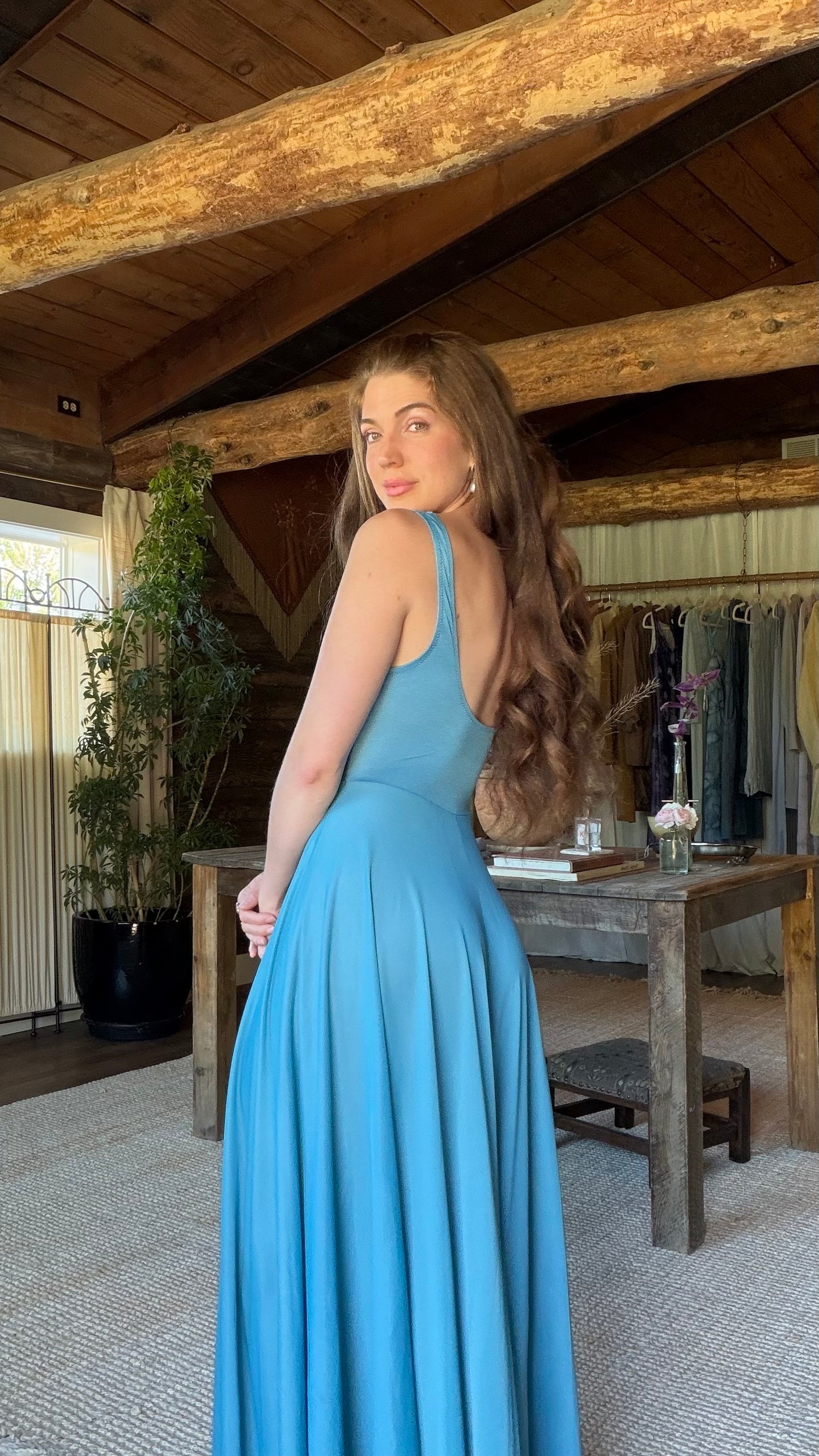 Rare Seafoam Olga Full Sweep Nightgown