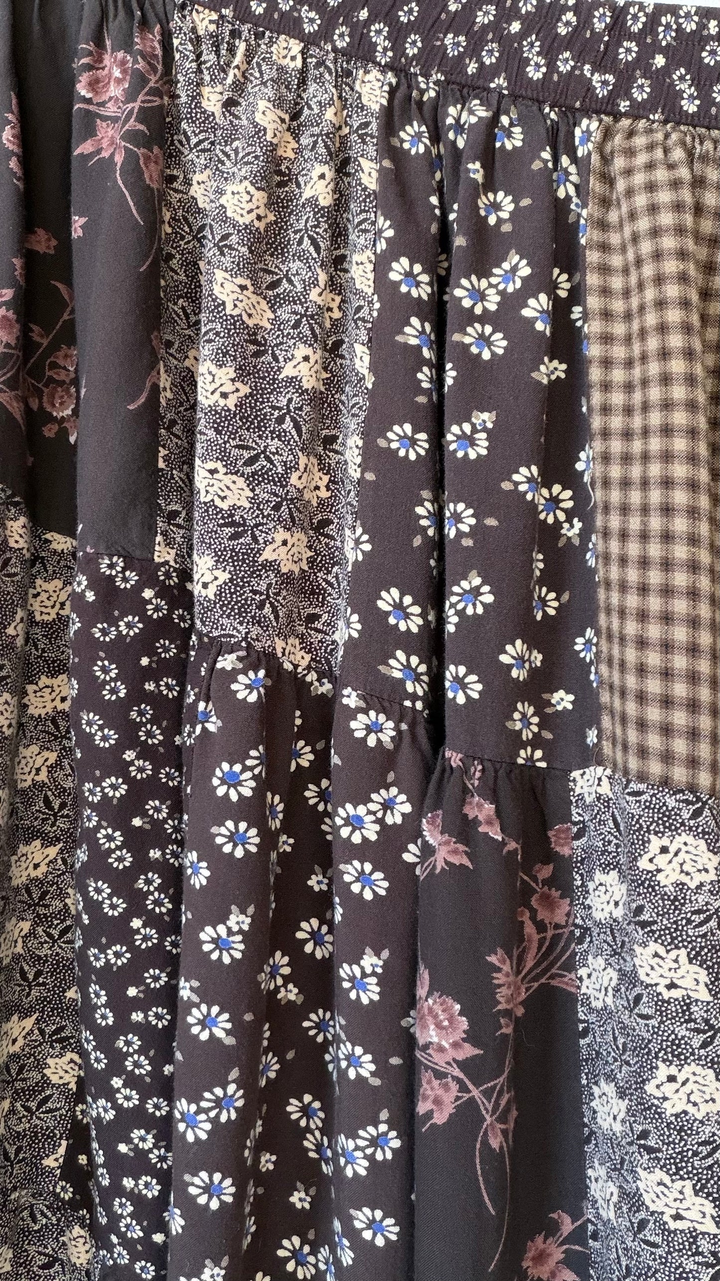 Country Cottage Patchwork Skirt