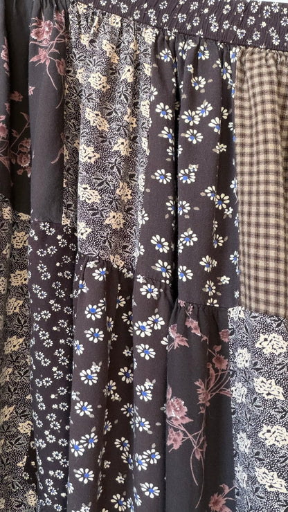Country Cottage Patchwork Skirt