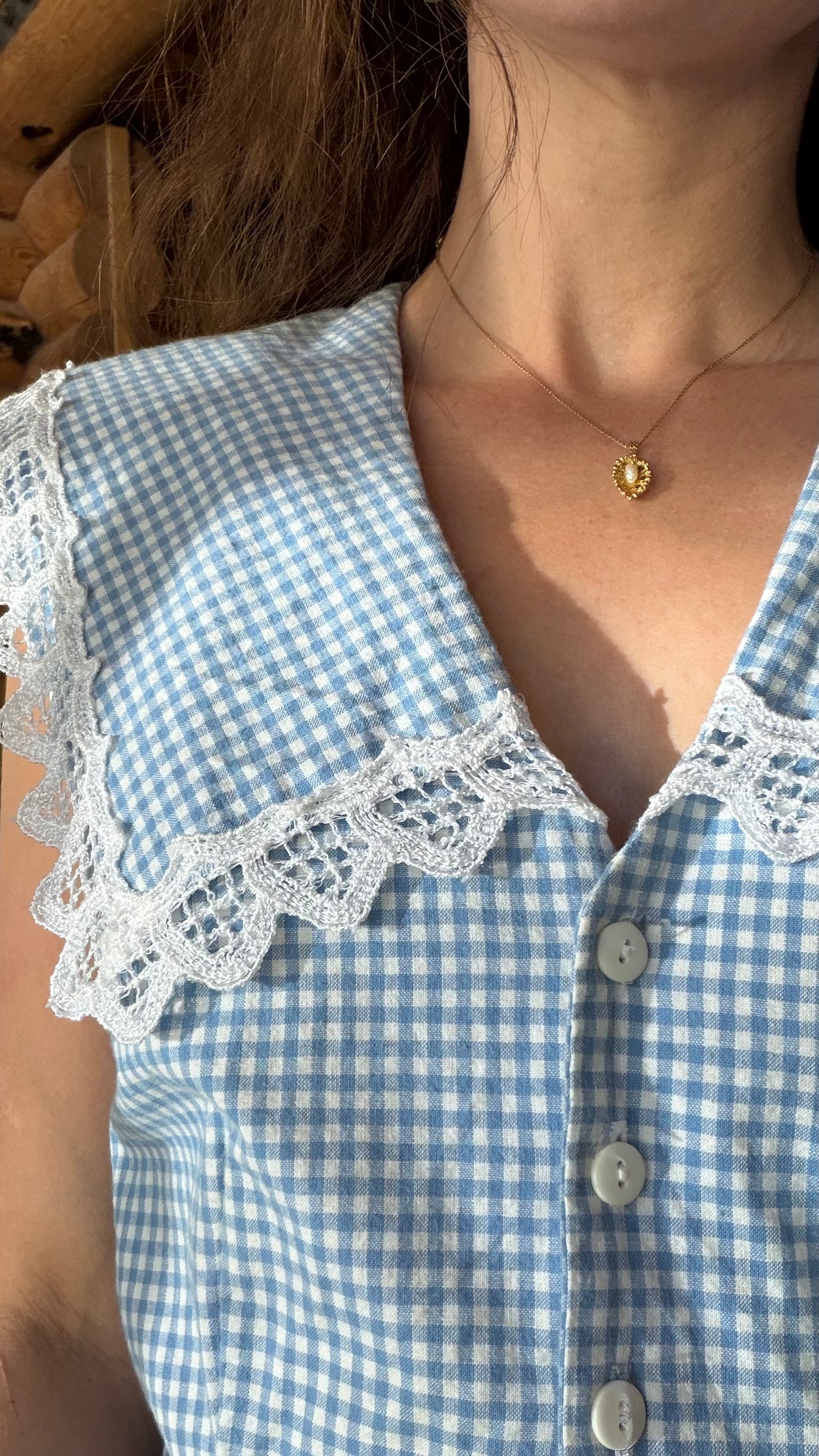 Bluebell Gingham Orchard Dress
