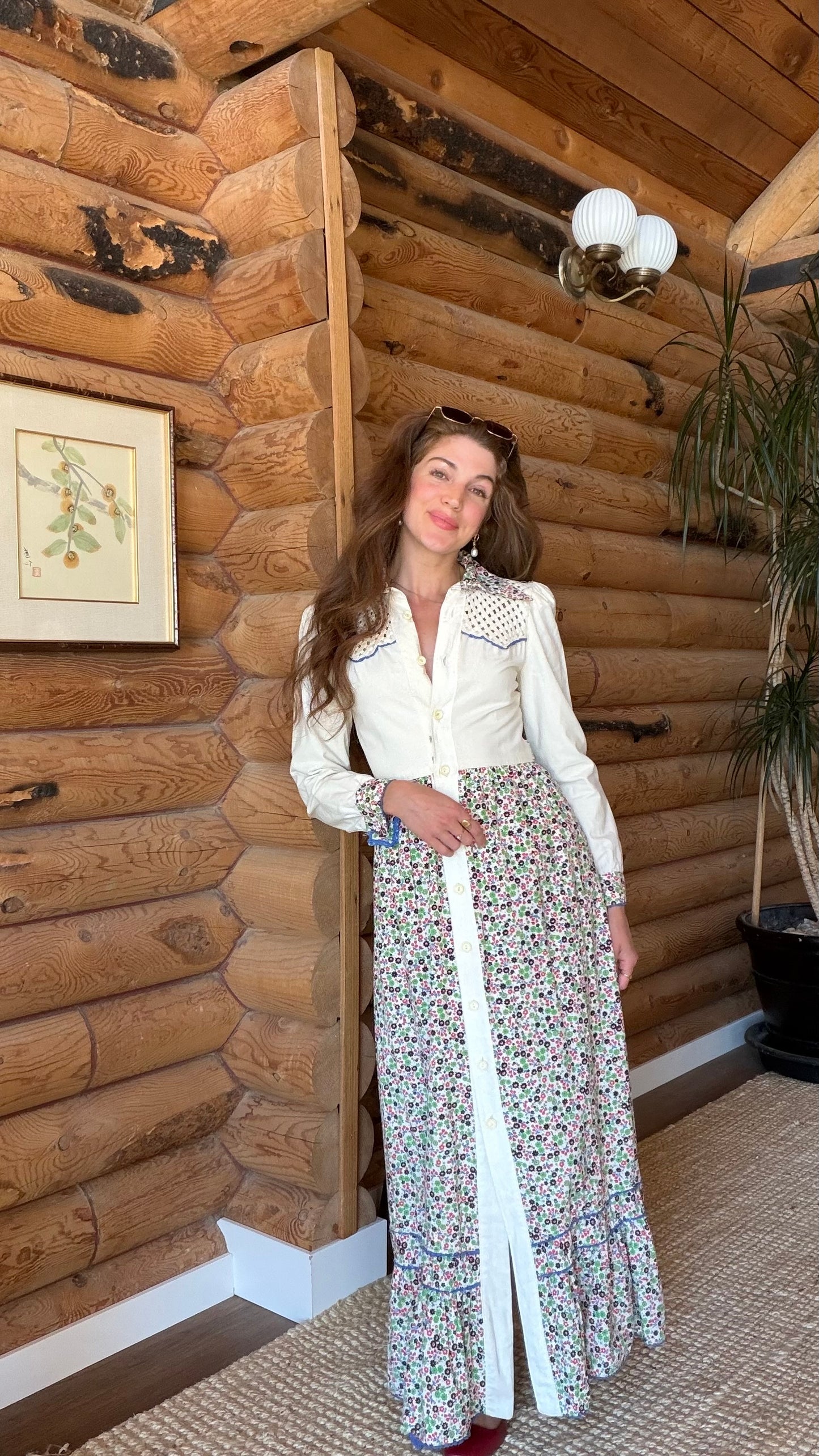 Floral Prairie Maxi Dress