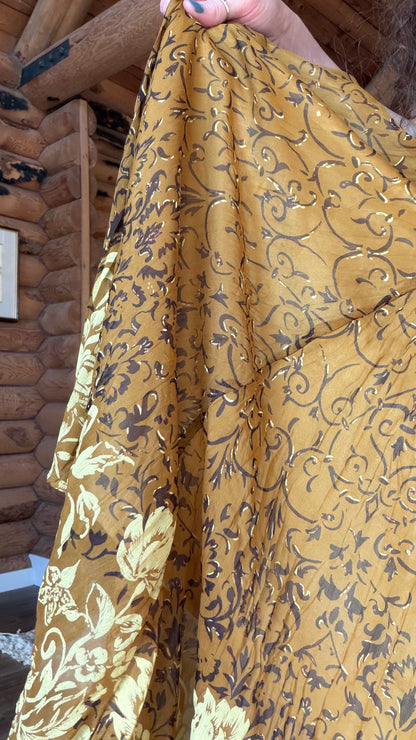 Golden Garden Skirt
