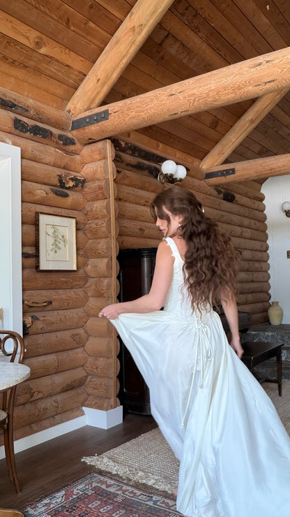 Ivory Corset Wedding Gown