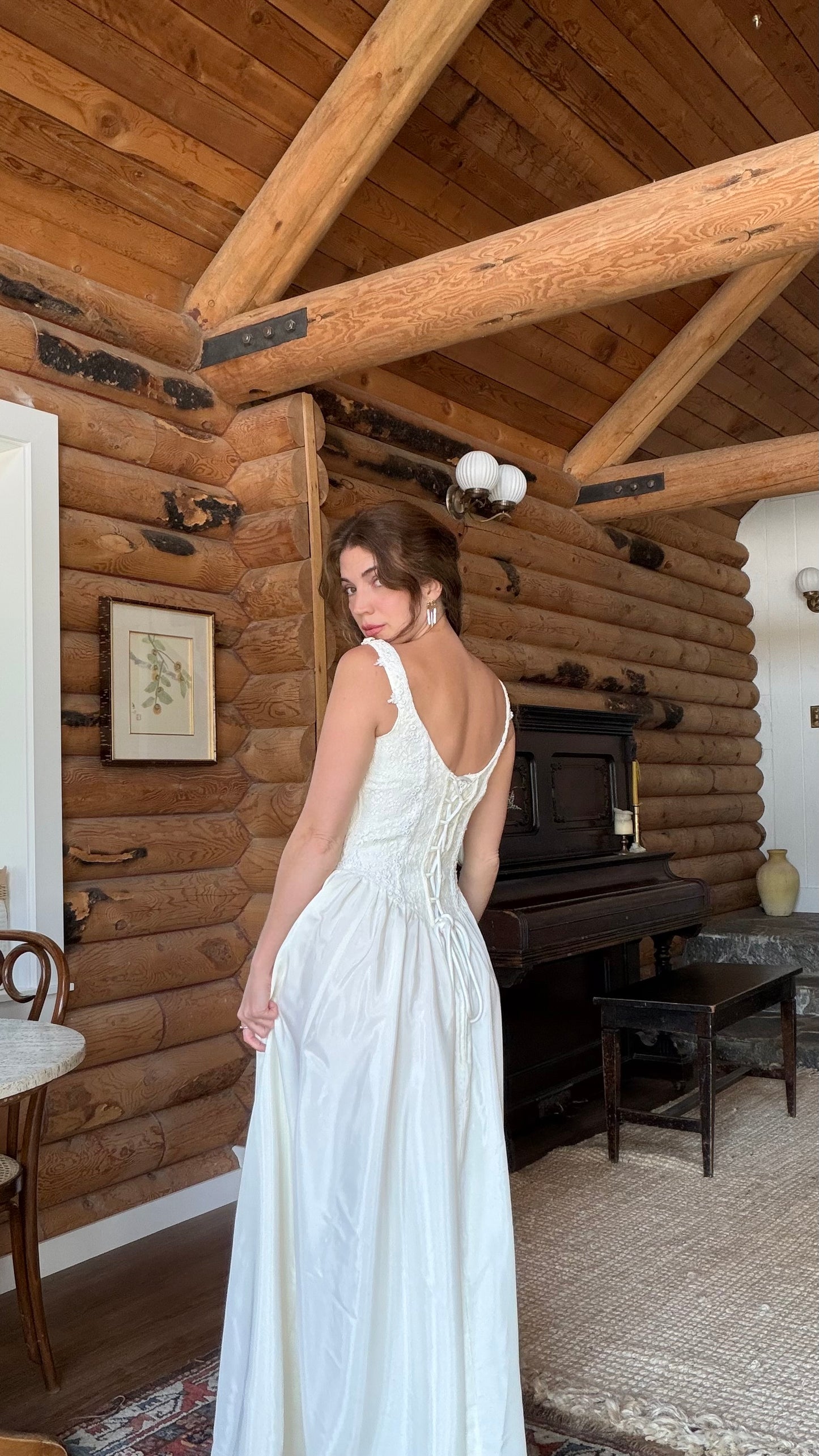 Ivory Corset Wedding Gown