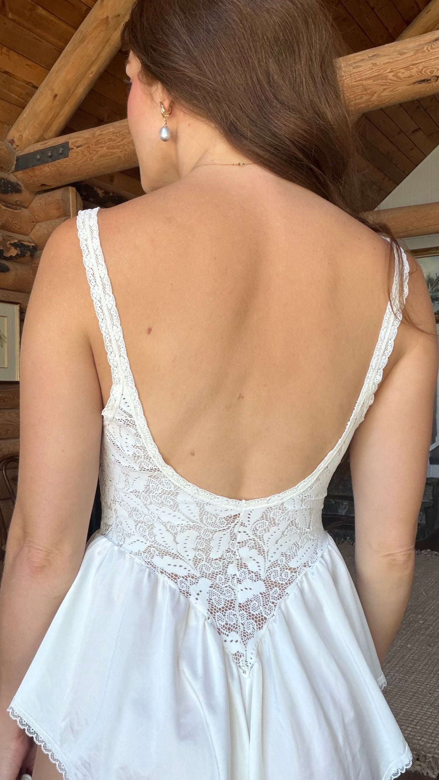 Rare Olga Lace Teddy