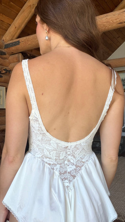 Rare Olga Lace Teddy