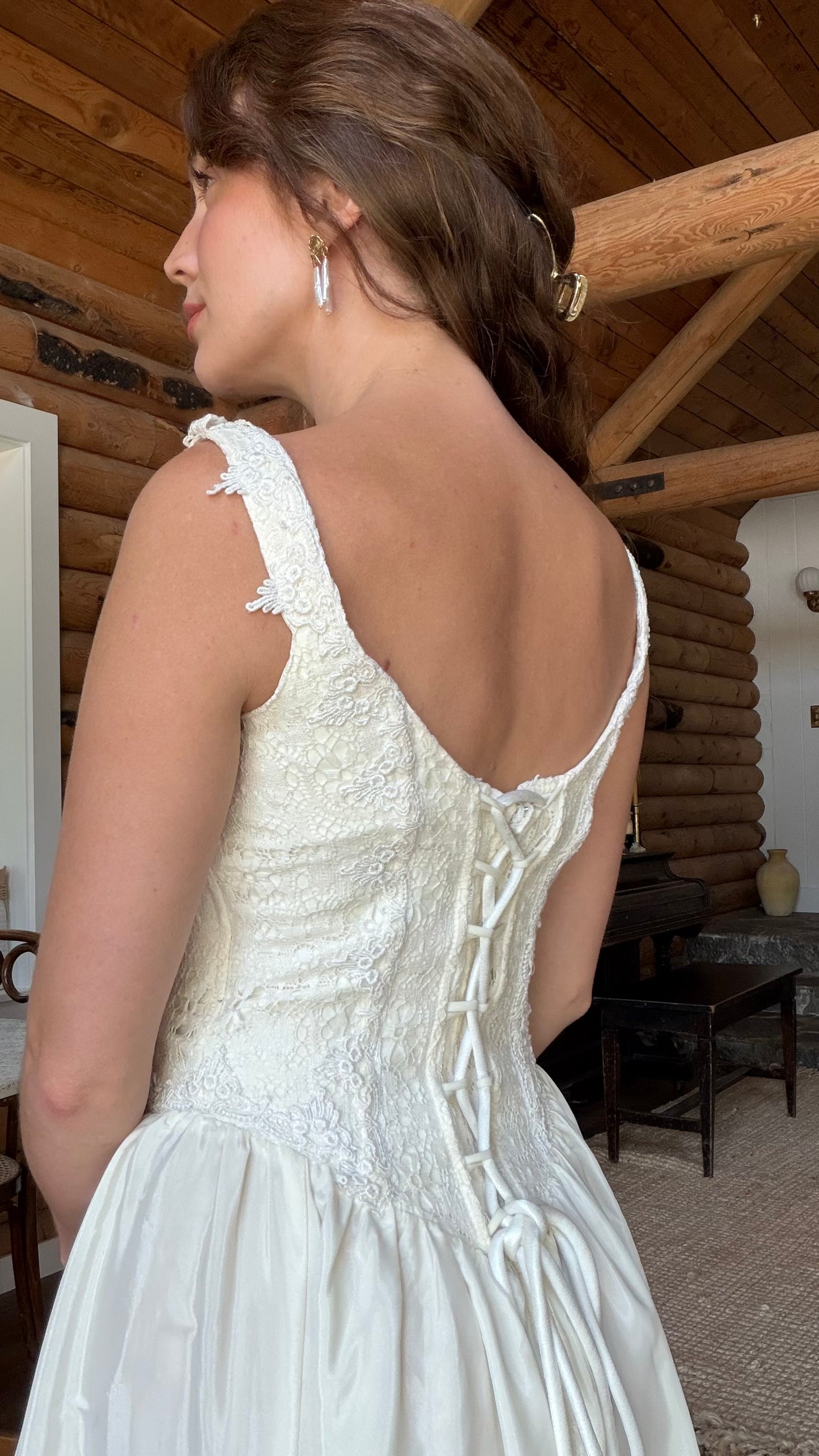 Ivory Corset Wedding Gown