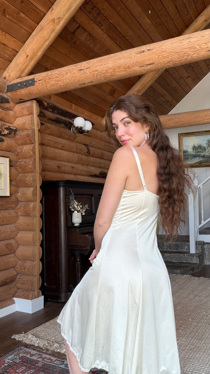 Buttercream Olga Lace Slip Dress