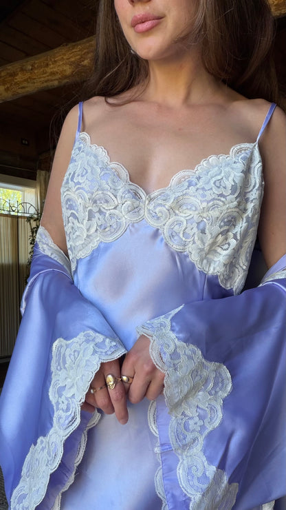 Victoria’s Secret Lavender Peignoir Set