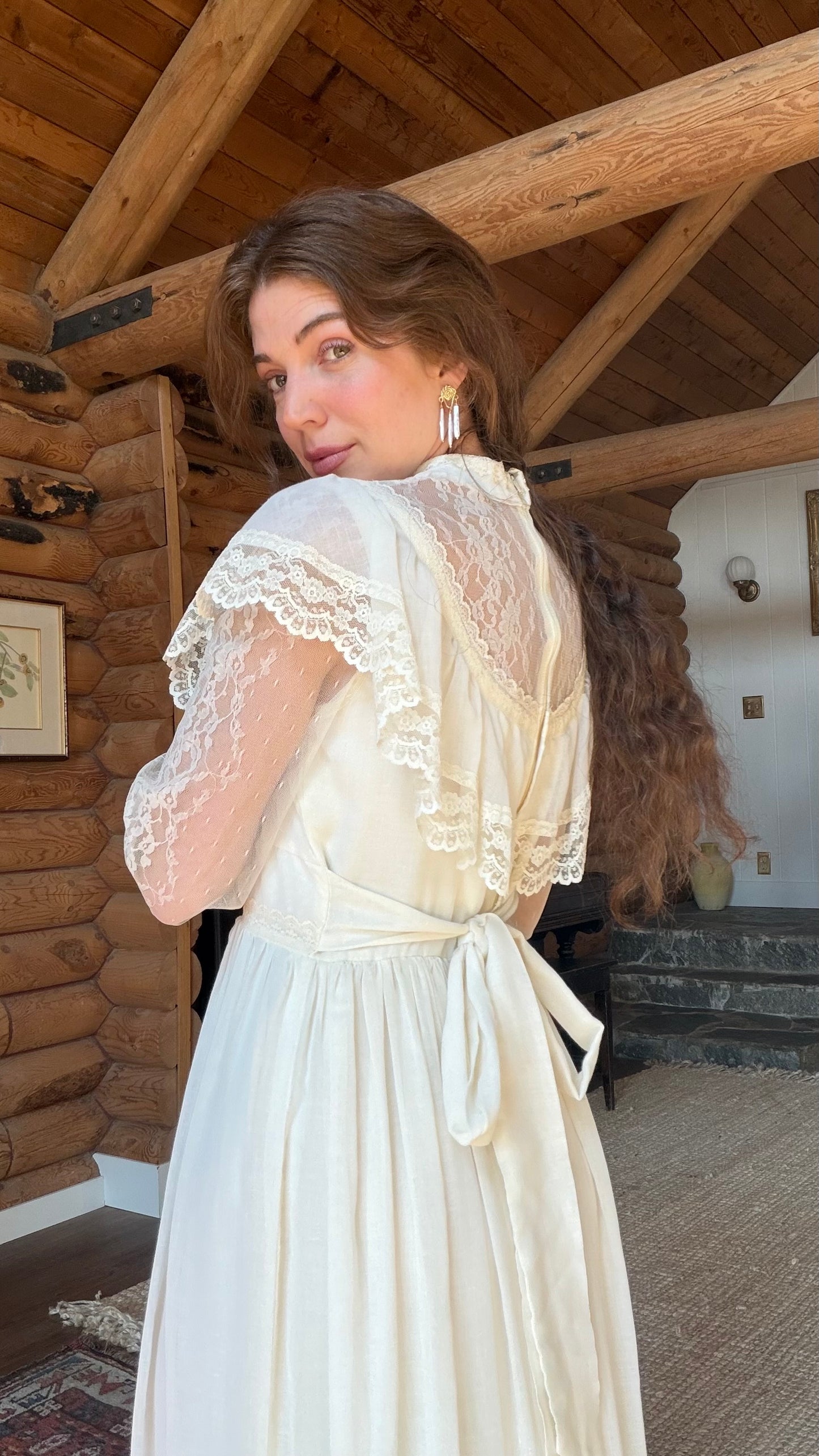 1970s Gunne Sax Bridal Gown