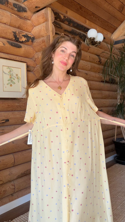90s Buttercup Daisy Dress