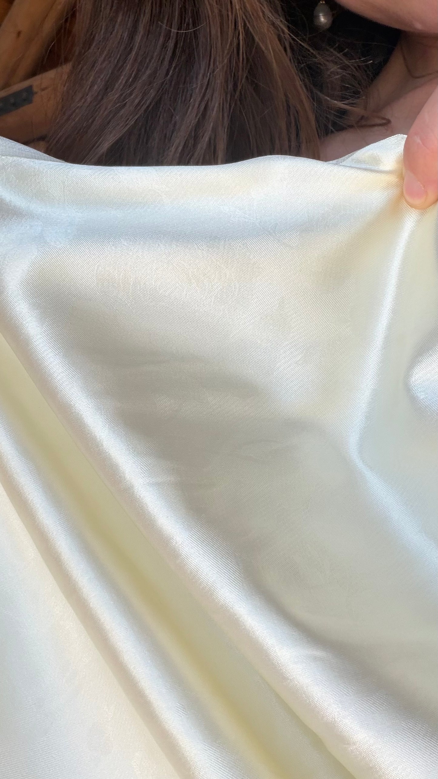 Rare Gunne Sax Buttercream Jacquard Dress