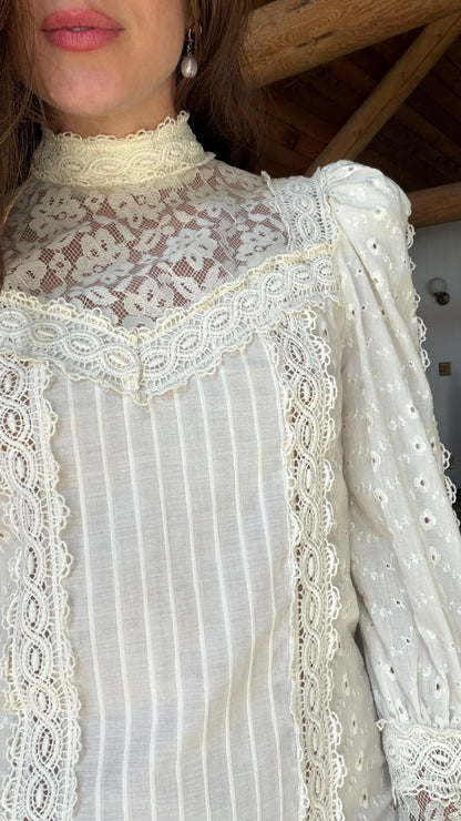 Heirloom Lace Mermaid Wedding Dress