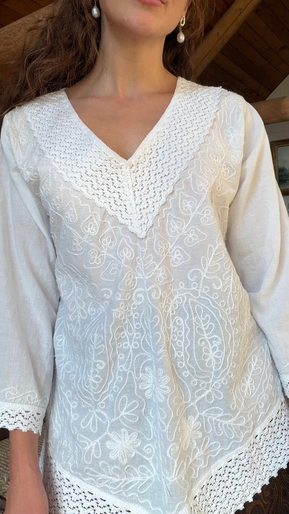 The Poet’s Garden Cotton Tunic