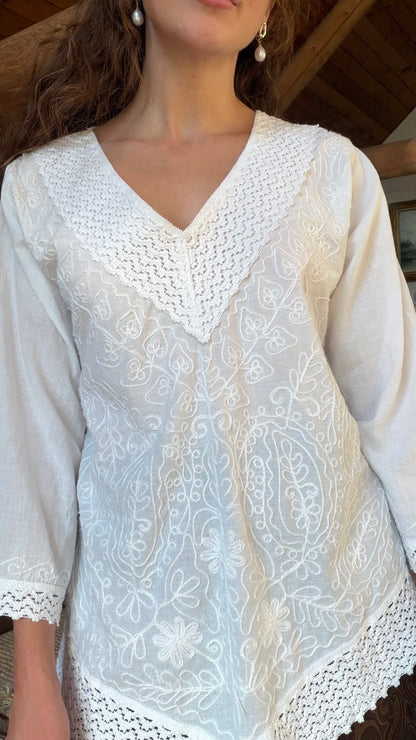 The Poet’s Garden Cotton Tunic