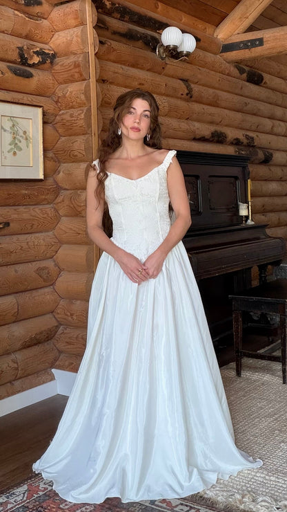 Ivory Corset Wedding Gown