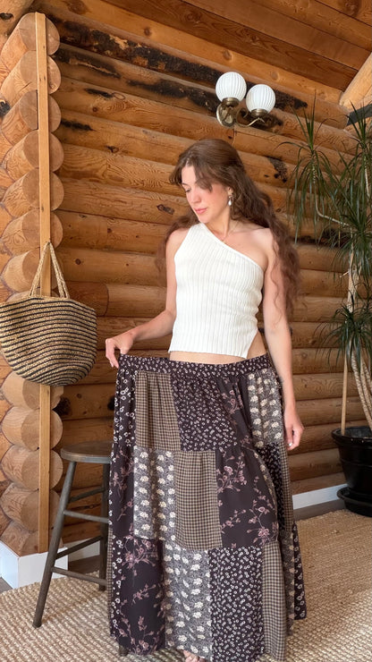 Country Cottage Patchwork Skirt