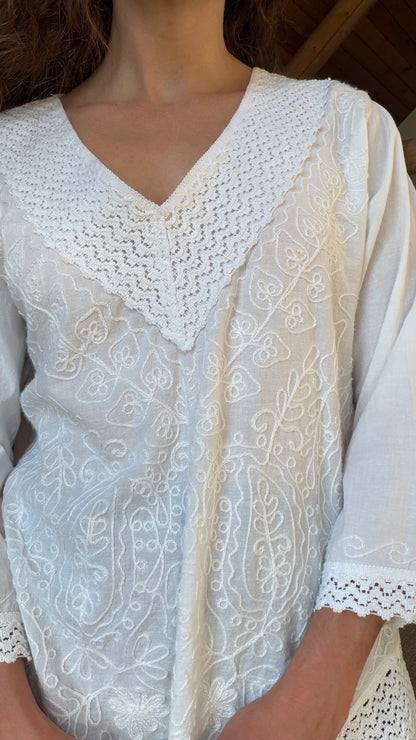 The Poet’s Garden Cotton Tunic