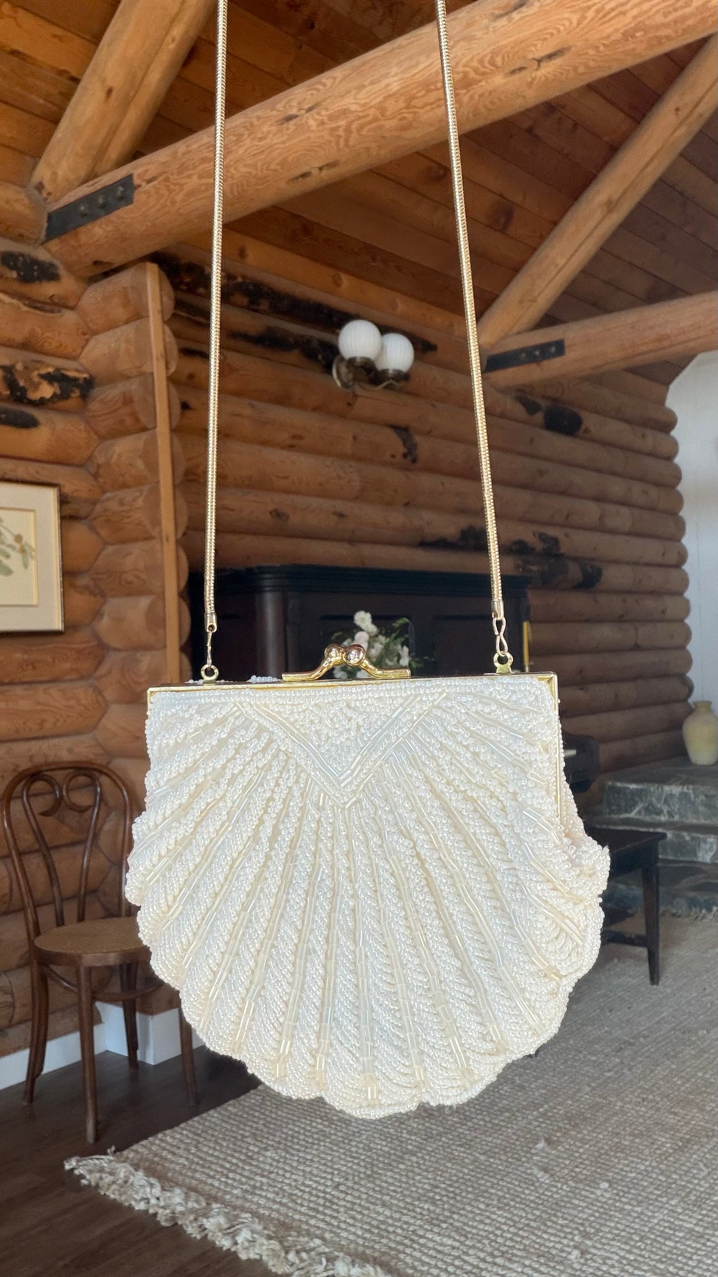 Glass Beaded Evening Bag