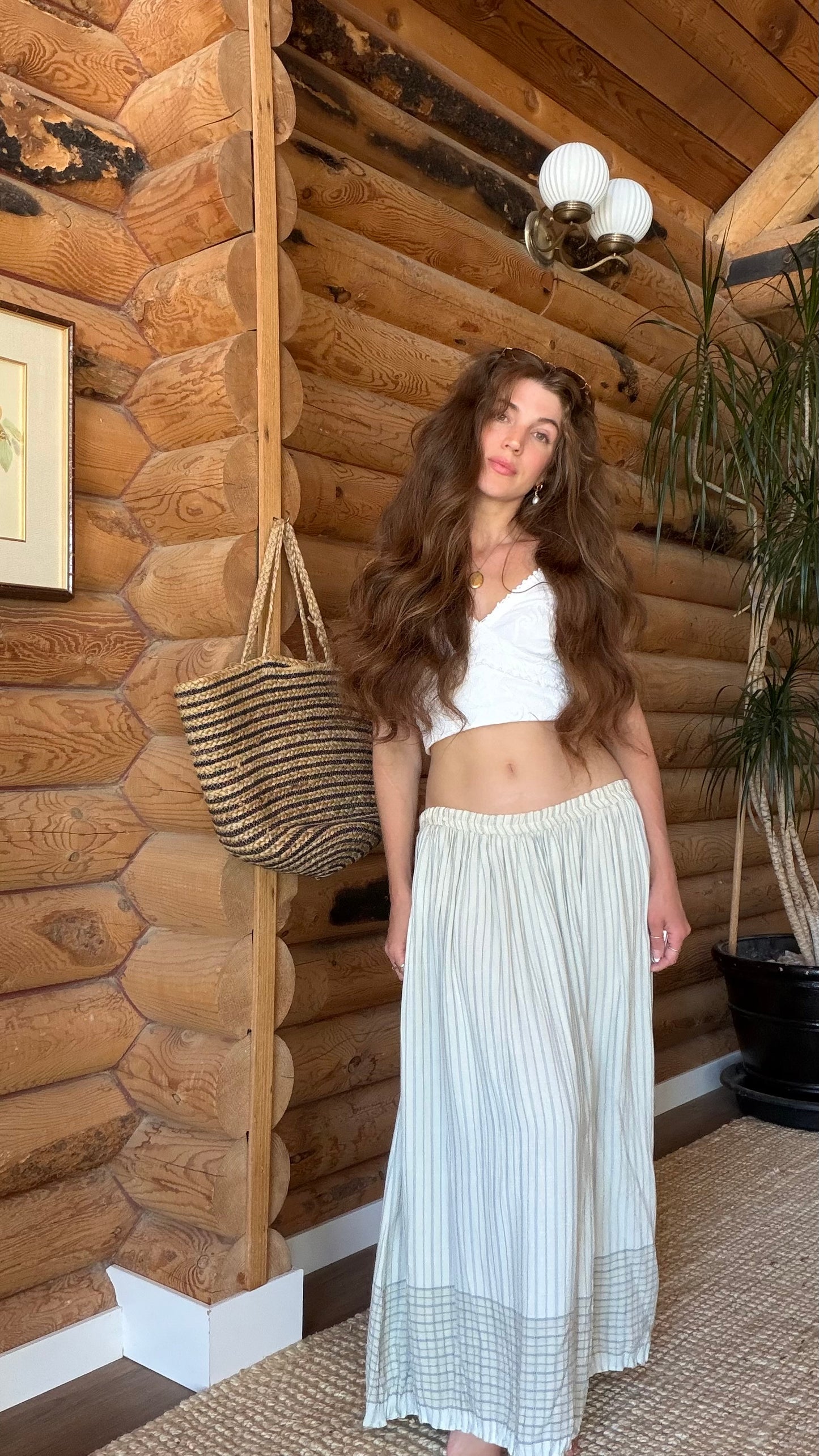 Countryside Stripe Skirt