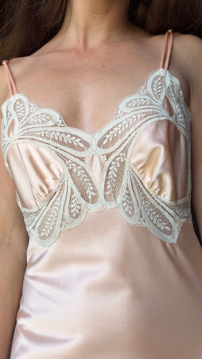 Peach Champagne Nightgown