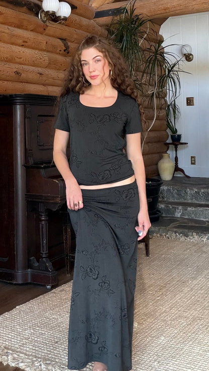 Thorned Rose Two-Piece Set