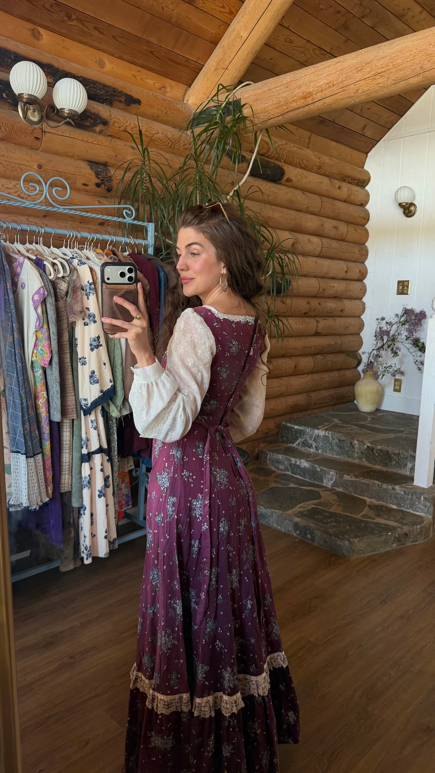 Gunne Sax Prairie Maxi Dress