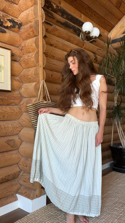 Countryside Stripe Skirt