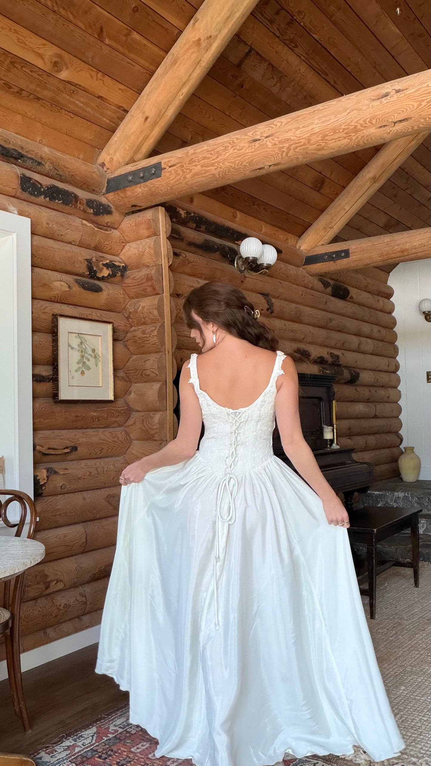 Ivory Corset Wedding Gown