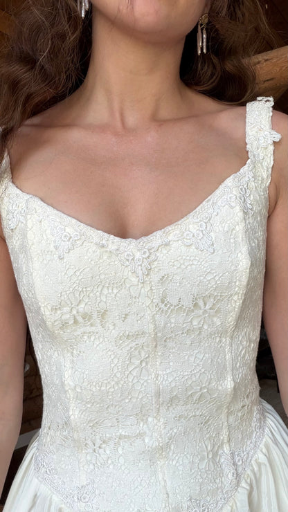 Ivory Corset Wedding Gown