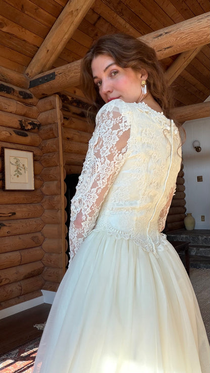 Jessica McClintock Heirloom Lace Wedding Gown