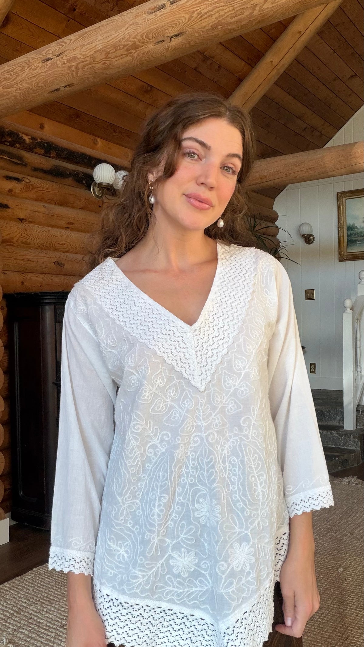 The Poet’s Garden Cotton Tunic