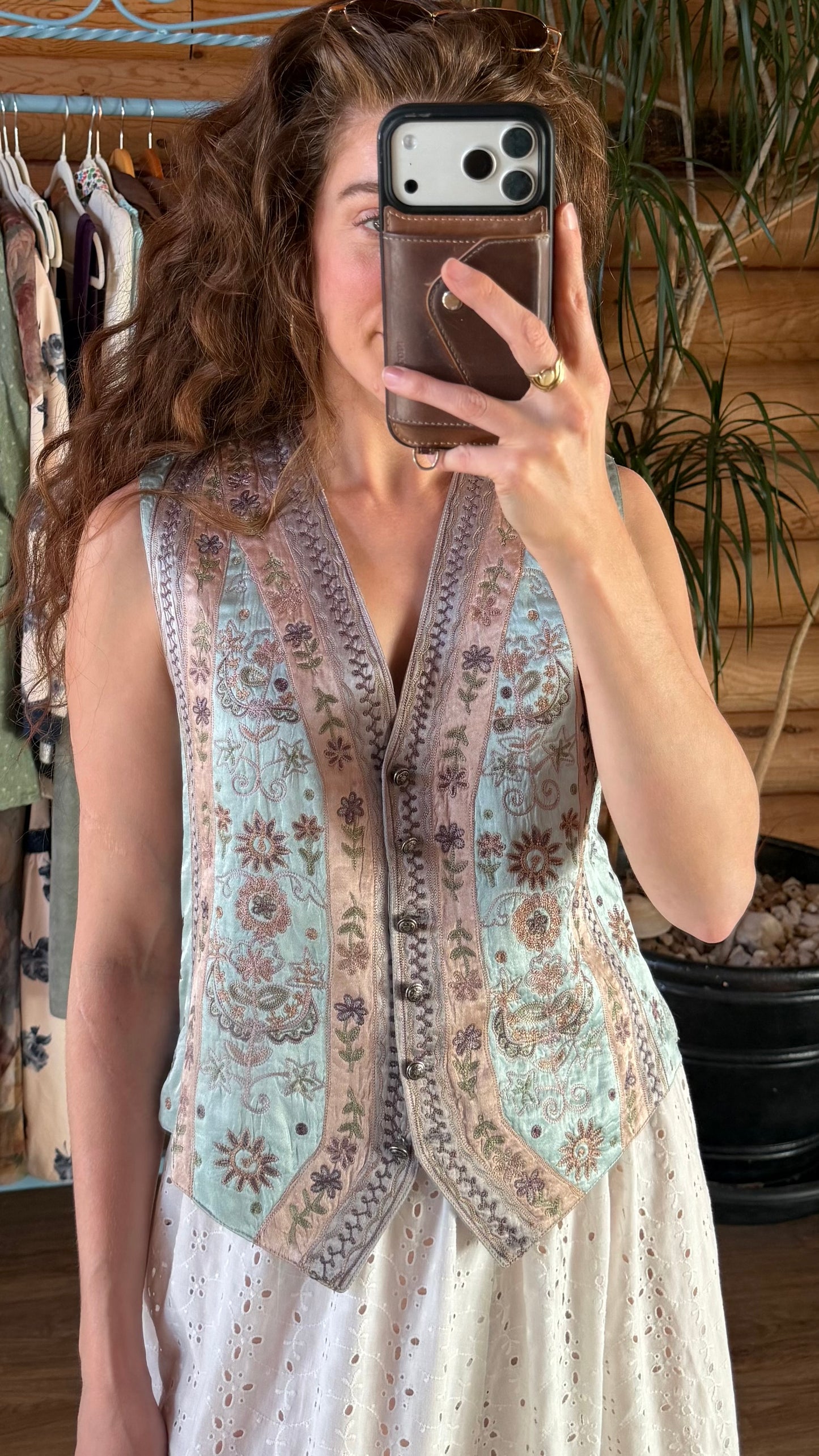 Embroidered Rare Vest