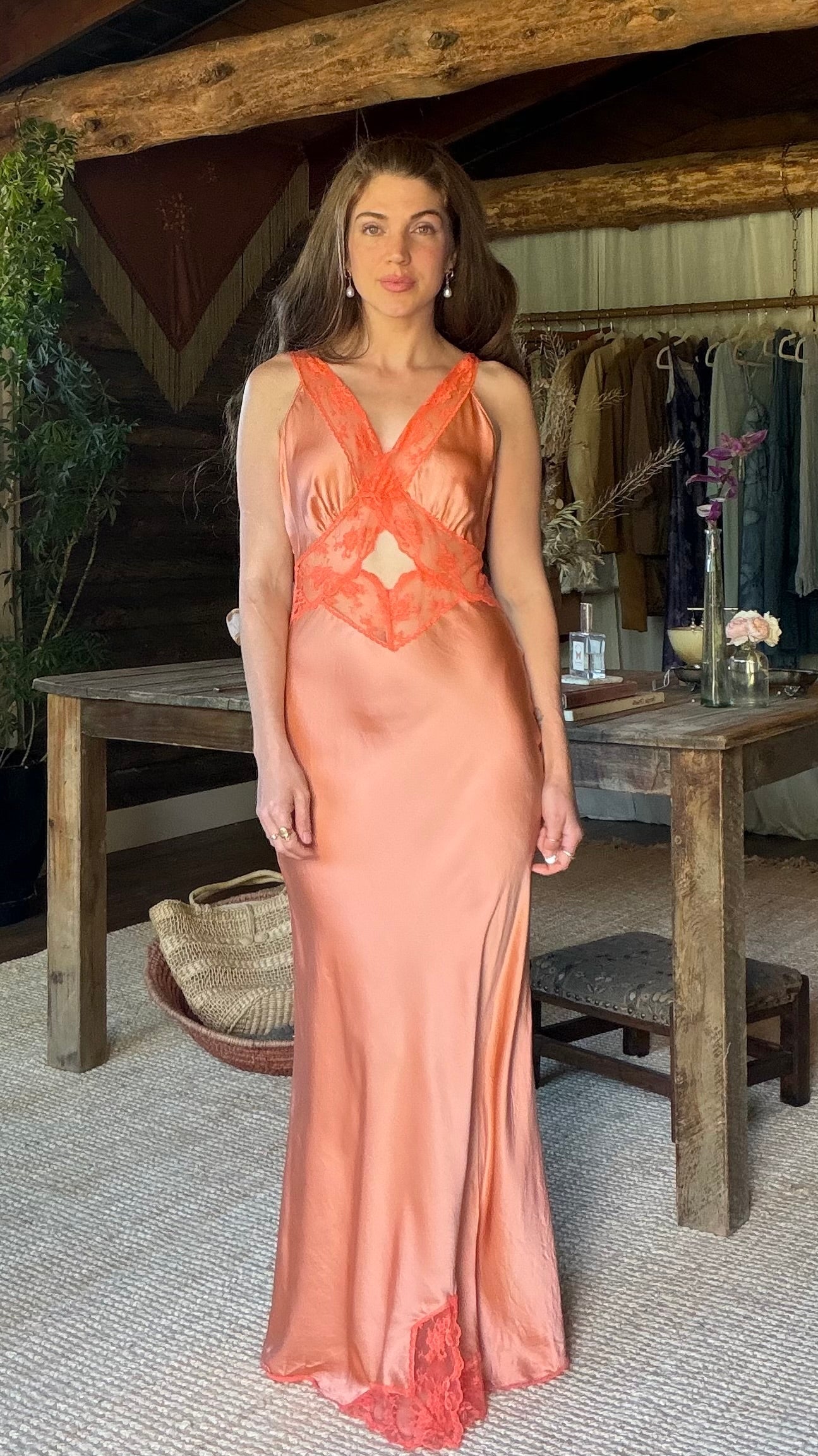 Silk Bias Cut Authentic SIR Gown