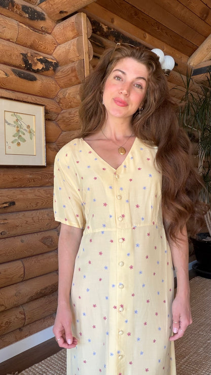 90s Buttercup Daisy Dress