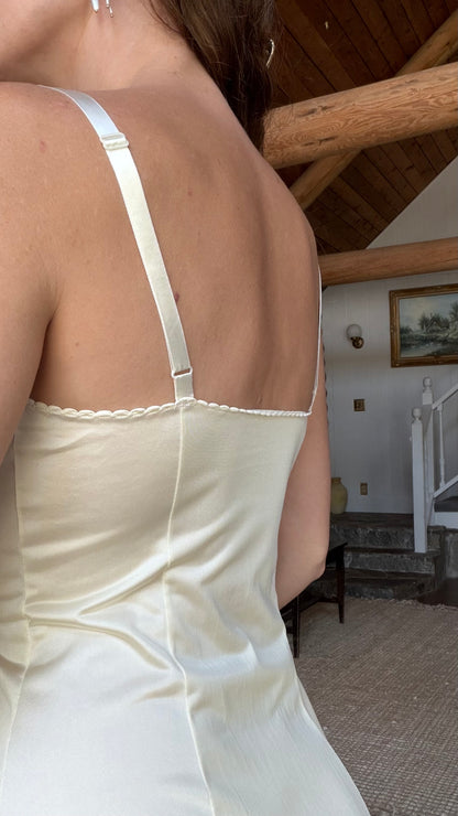 Buttercream Olga Lace Slip Dress