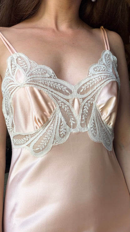 Peach Champagne Nightgown