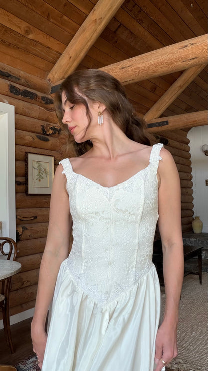 Ivory Corset Wedding Gown