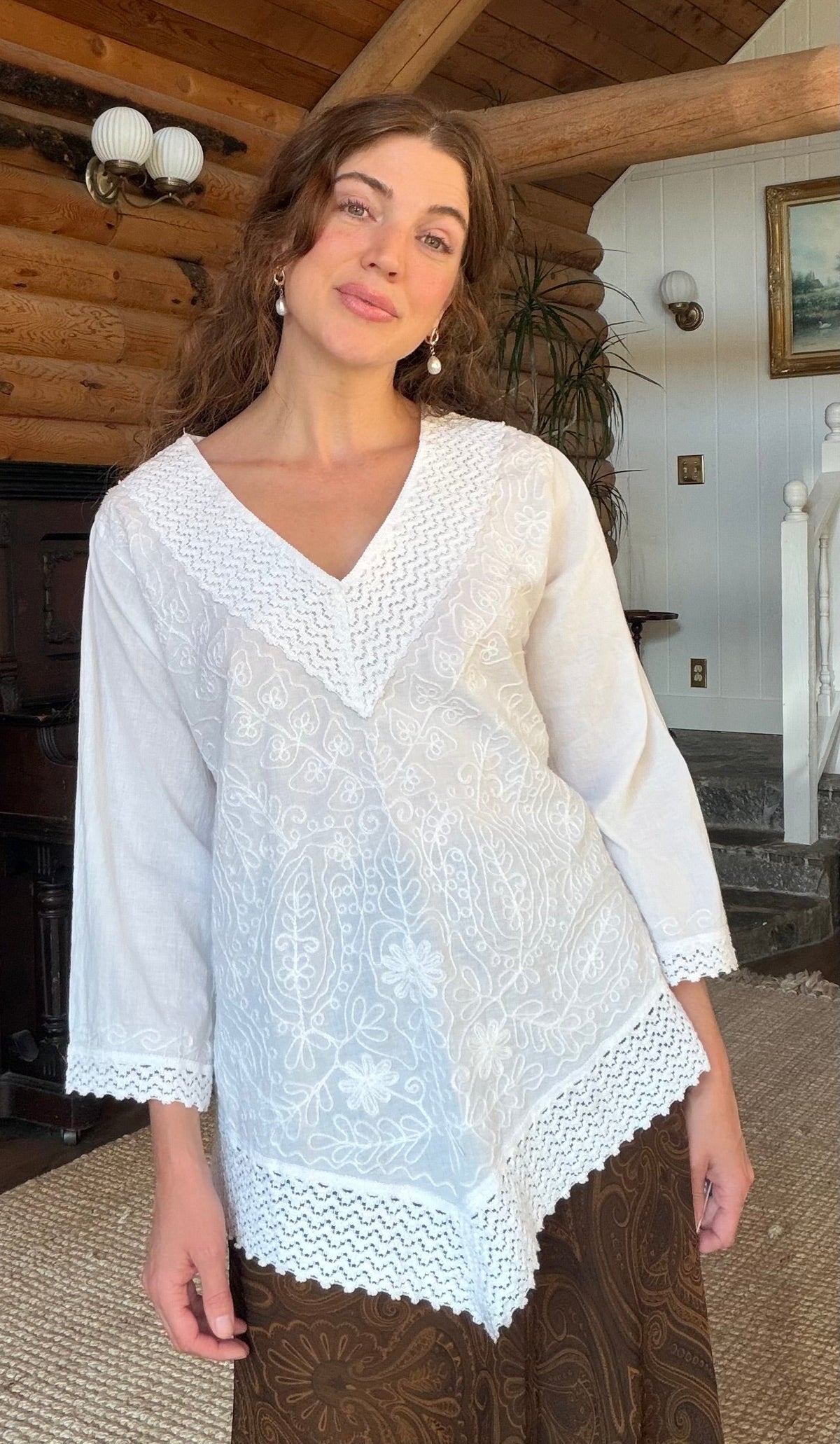 The Poet’s Garden Cotton Tunic