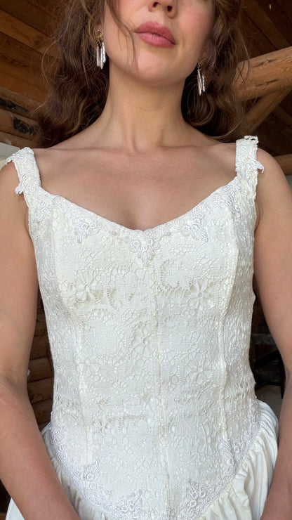 Ivory Corset Wedding Gown
